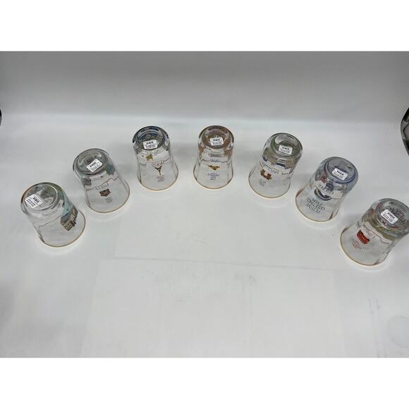 Anthropologie Holiday In The City Juice Glass Drinking Glasses 2024 Full Set - Picture 11 of 16